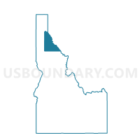 Shoshone County in Idaho